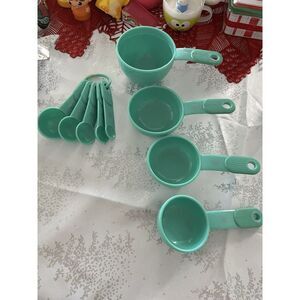 Kitchenaid Ocean Drive Blue/Turquiose Measuring Cups &‎ Spoons